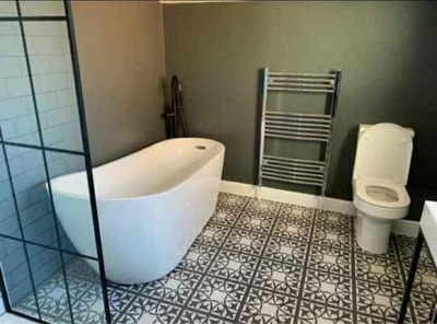 Bathroom transformation project